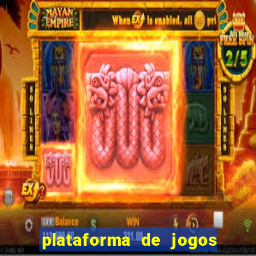 plataforma de jogos nova 2024